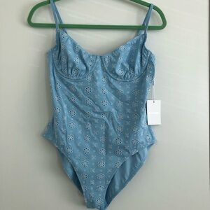 Solid & Striped Bathing Suit